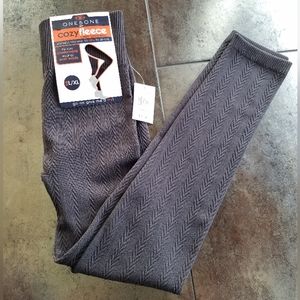 One 5 one cozy fleece lined leggings L/XL